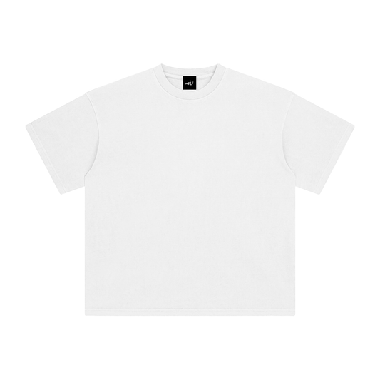 Enzyme Washed T-Shirt White