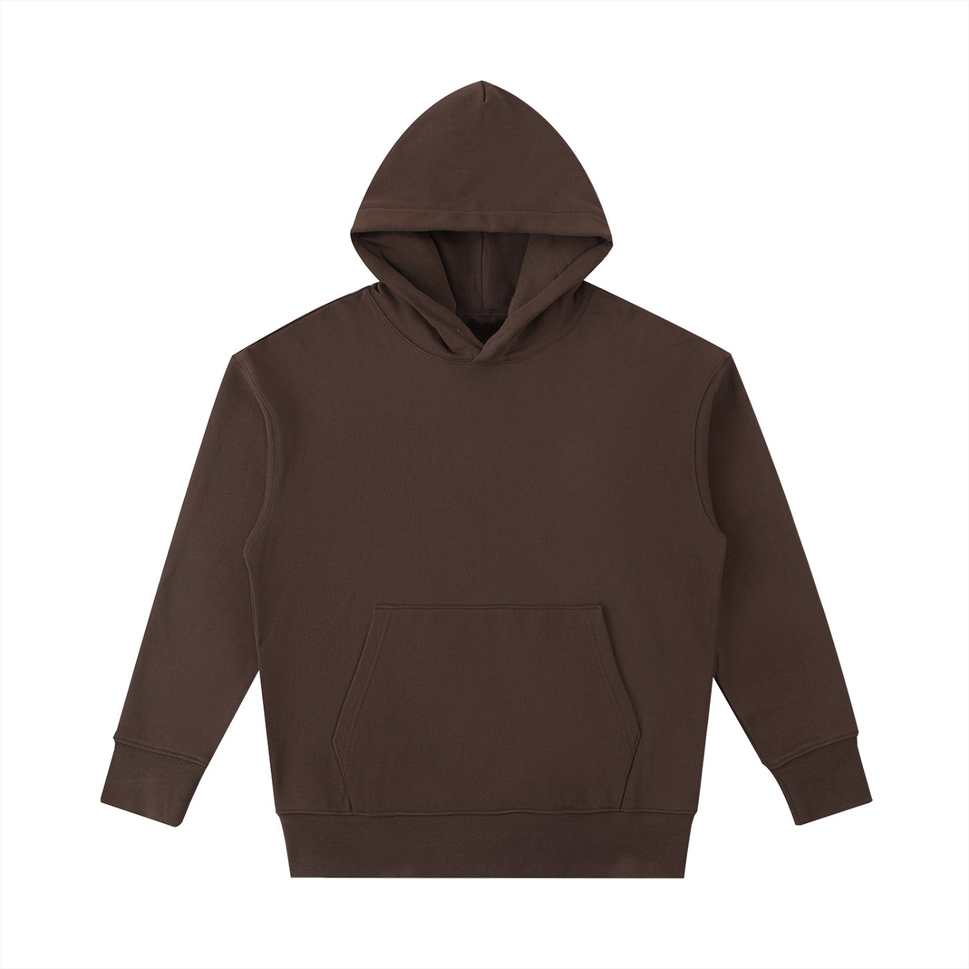 Essentials 530 gsm Heavyweight Cotton Hoodie Brown